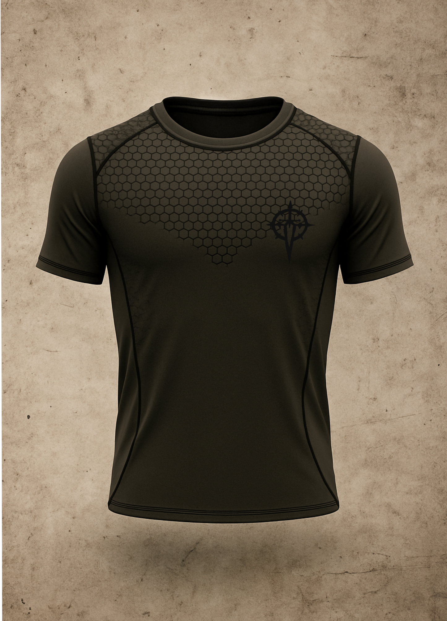 ASH & IRON COMPRESSION TEE