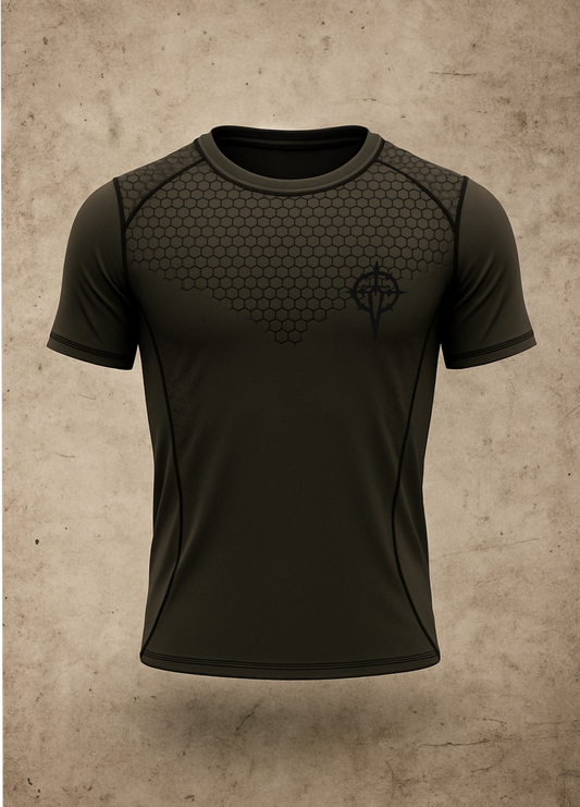 ASH & IRON COMPRESSION TEE